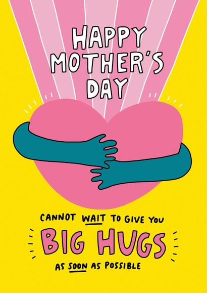 Happy Mother's Day Sending Big Hugs Card created by Angela Chick