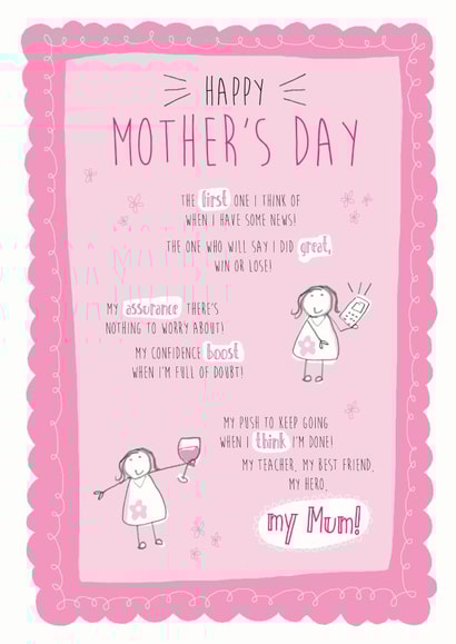 happy mother's day to my mum created by Jasperpie