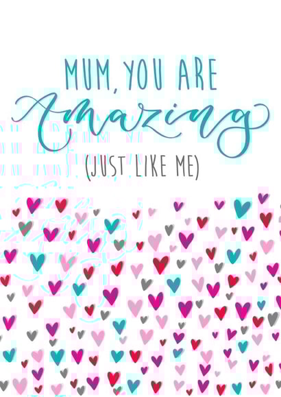 mum for mum Mothers Day Card 39488 created by The Amyverse