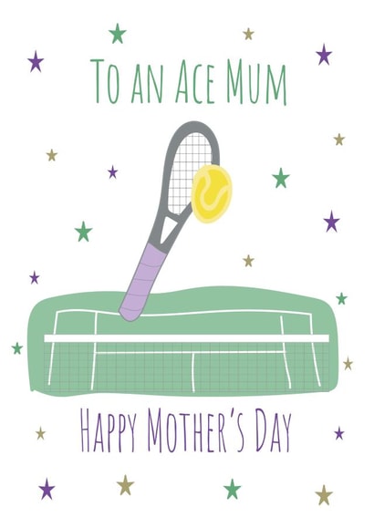 stars sport Mothers Day Card 12295 created by Missycards