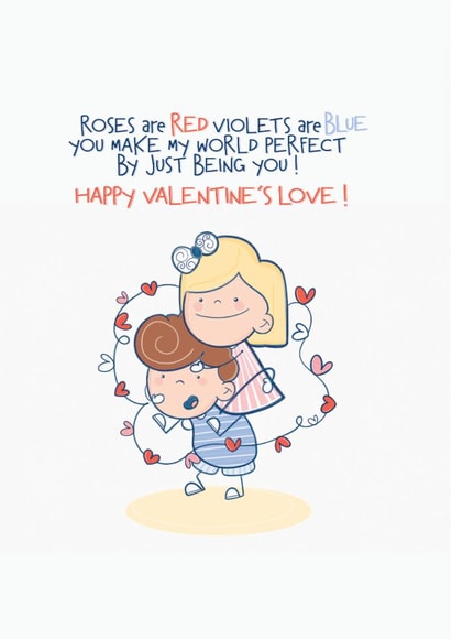 Roses are Red card, Valentines card, Love card created by CreateDesigns by Shaista Parveen