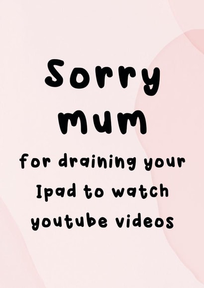 mum ipad Mothers Day Card 31489 created by Oh So Serendipity