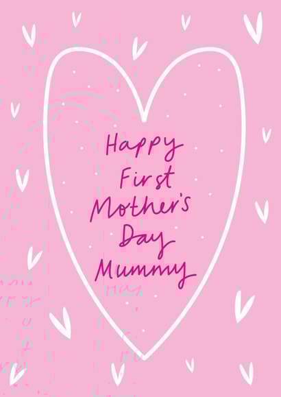 1st mothers day mummy Mothers Day Card 23924 created by Megan Claire