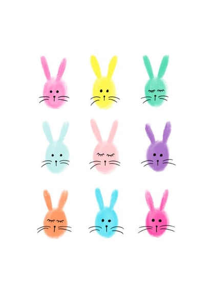 cute animals Easter Card 43036 created by Sweetsmith Designs