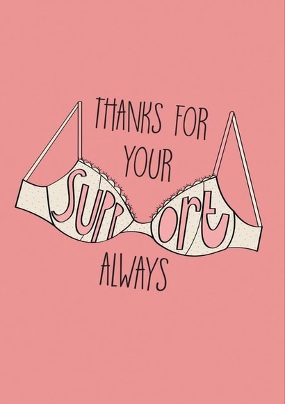 thanks thankful Love & Friendship Card 15527 created by Blackcat and Bumble