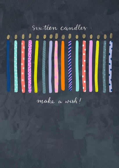 make a wish candles Birthday Card 4330 created by Claire Lefevre
