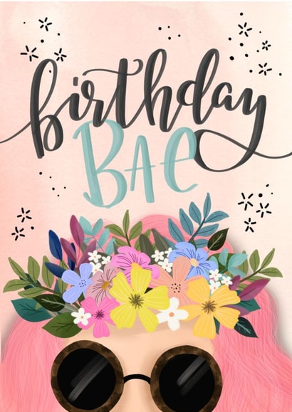friend bae Birthday Card 26756 created by Claire Lefevre