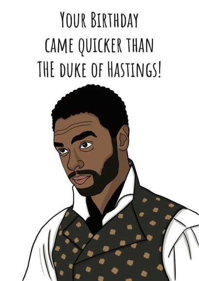 funny duke Birthday Card 4731 created by Conor Rawson