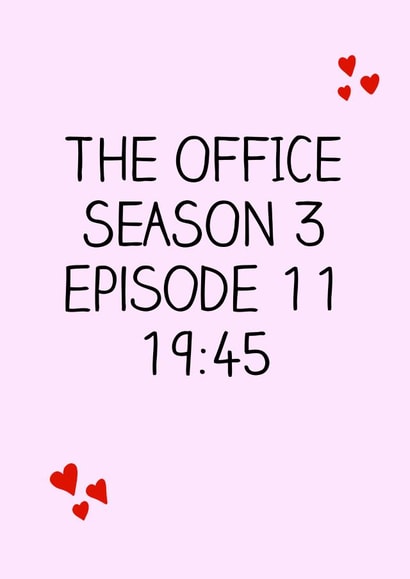 the office steve carrel Valentines Day Card 13932 created by Alys Jones