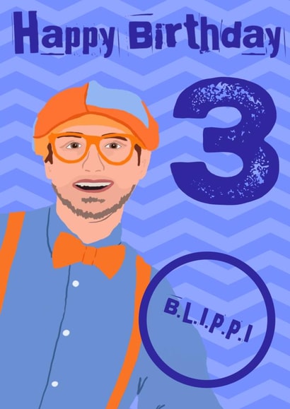 Blippi Age 3 created by Faye Burtenshaw