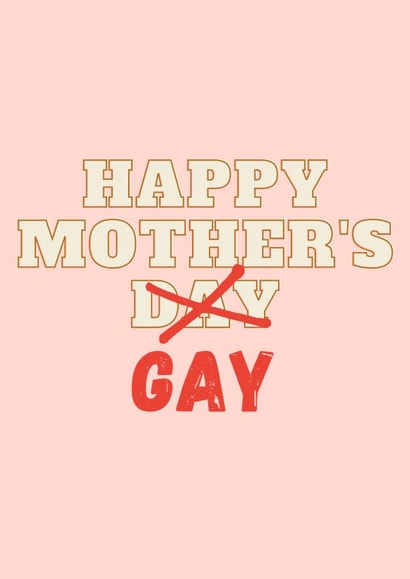 Happy Mother's Gay created by amlau