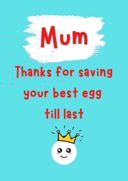 mum thanks Mothers Day Card 25701 created by Stray Funk Design