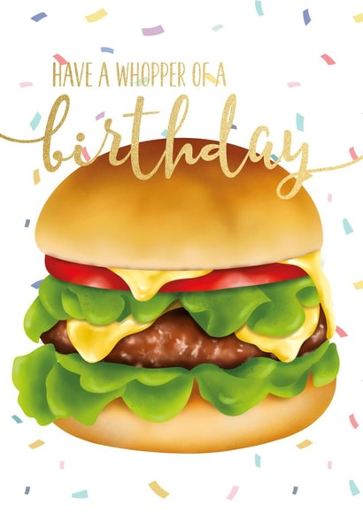 whopper big Birthday Card 16792 created by Tigerlilly