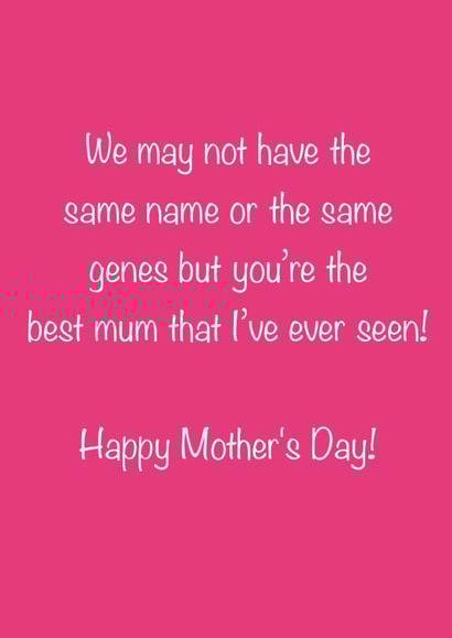 name genes Mothers Day Card 10228 created by Fee Fee