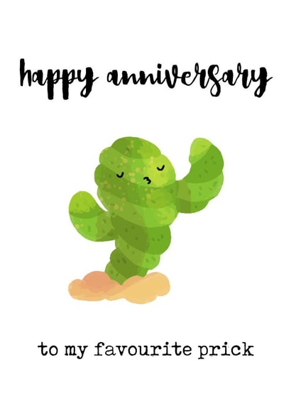 Anniversary favourite Anniversary Card 15677 created by Prickly Pear Design