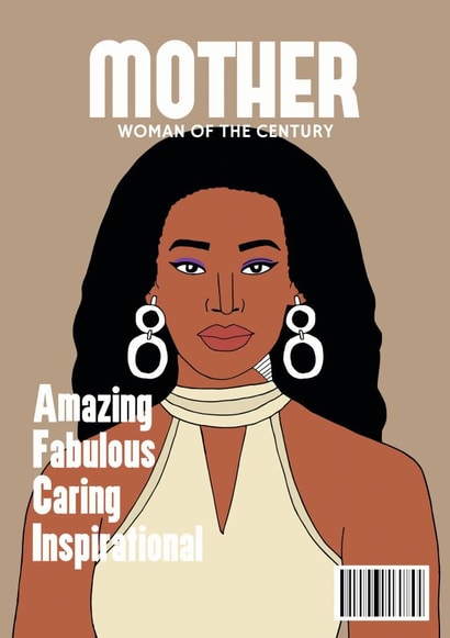 fun magazine Mothers Day Card 41255 created by Pearl Ivy