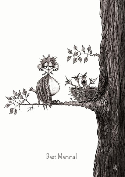 mamma mum Mothers Day Card 23379 created by Catherine Flynn