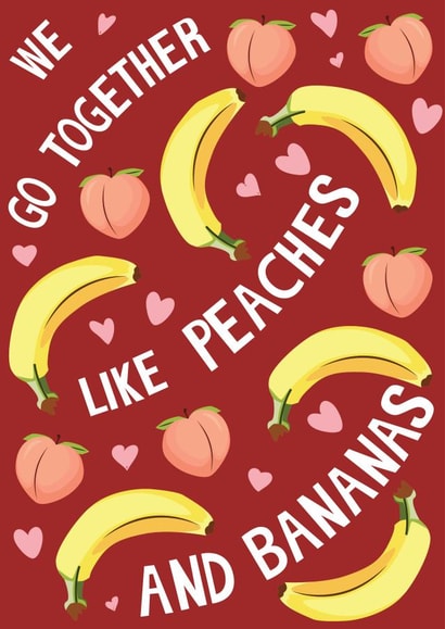 Like Peaches & Bananas created by @Niamheile_Design