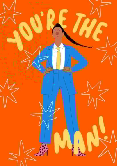 female feminist Just because Card 46994 created by Lucky in Love