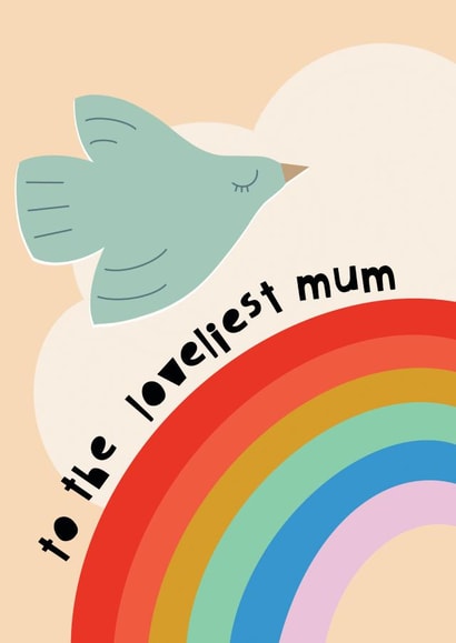 Loveliest Mum Card created by Nelly's Treasures