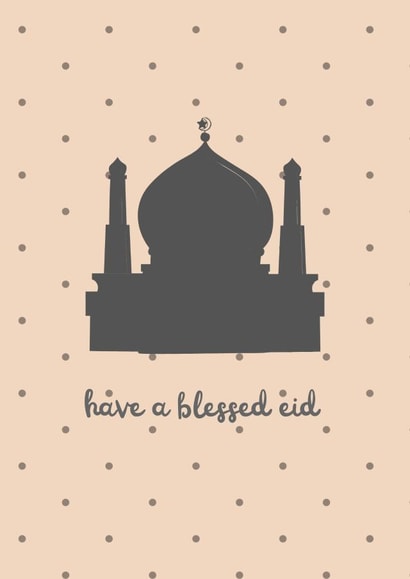 eid muslim Card 21713 created by Barakahstudio 