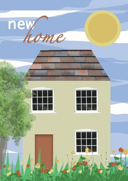 house tree New Home Card 19064 created by Taryn Grant