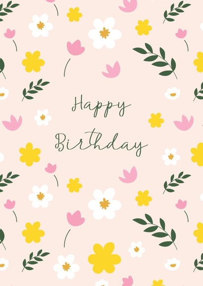 classic pretty Birthday Card 21023 created by Nika Venturini
