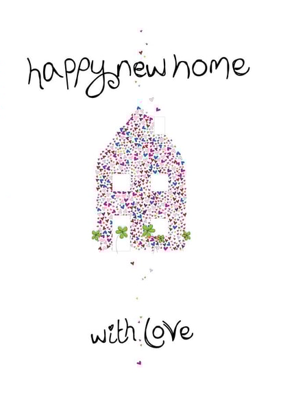 house with love New Home Card 47363 created by Lush Stuff