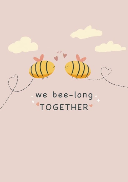 bee belong Anniversary Card 20841 created by Kaytealogy
