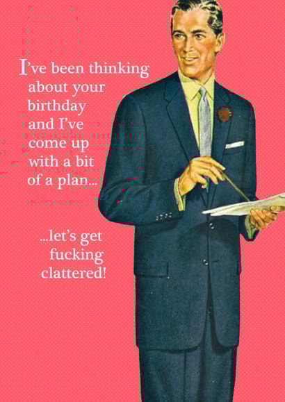 drinking drink Birthday Card 12926 created by Pink wink