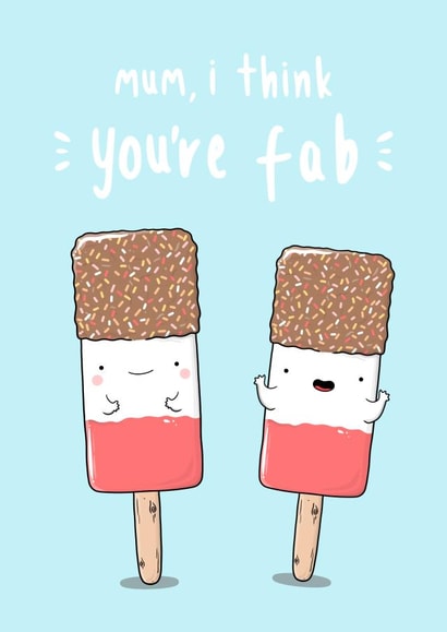 fabs fab Mothers Day Card 17828 created by The Tipsy Turtle