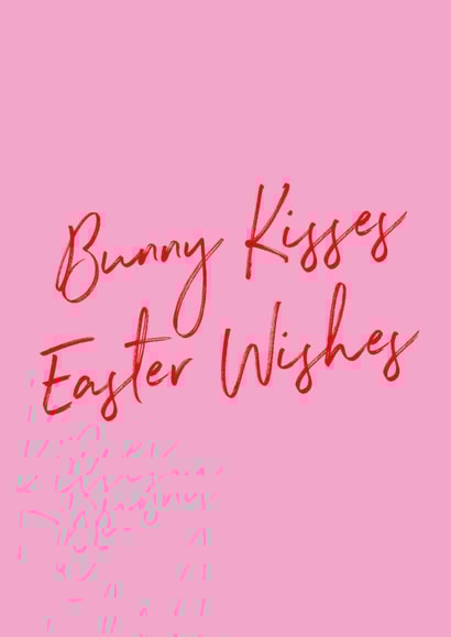 bunny kisses Easter Card 15432 created by Lauren Gamble