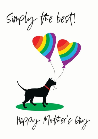 simply the best best Mothers Day Card 19229 created by Jackie Ponwaye Design