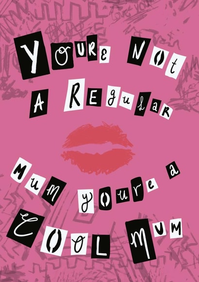 burn book mean girls Mothers Day Card 21308 created by Georgia Akers