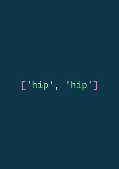 javascript web Card 47895 created by Braw Cards