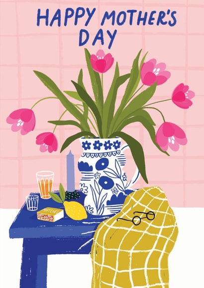 mothers mum Mothers Day Card 47091 created by Jessica Smith Illustration 