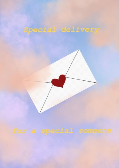 envelope special Valentines Day Card 47879 created by Forget Me Not