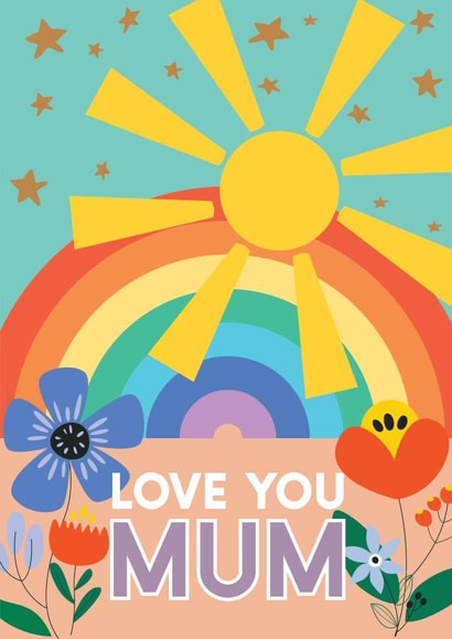 love you Mothers Day Card 10406 created by Summer Lane Studio