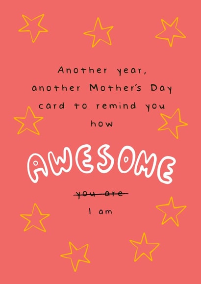 awesome cheeky Mothers Day Card 39936 created by Troubled Tuesday