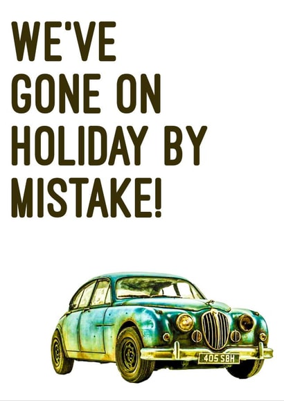 Retro/Vintage car Just because Card 47944 created by Stacey Payne