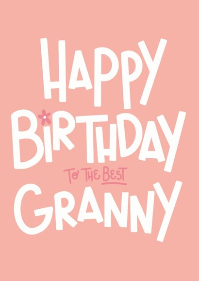 best granny grandmother Birthday Card 21774 created by Yasmin Atherton