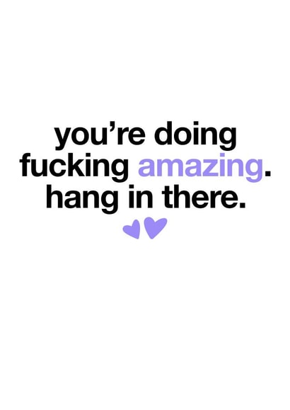 support fucking Love & Friendship Card 14889 created by burnt rose co