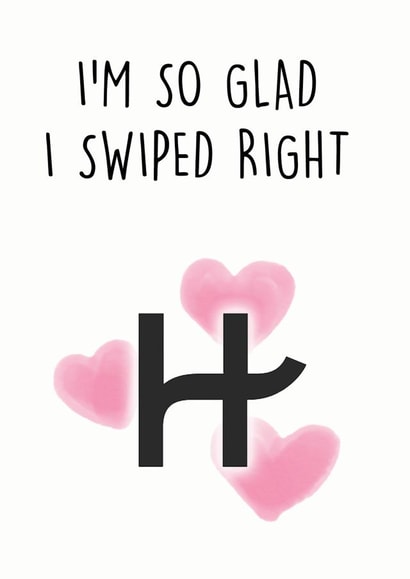 hinge Dating Apps Valentines Day Card 18327 created by CARDBIZZ