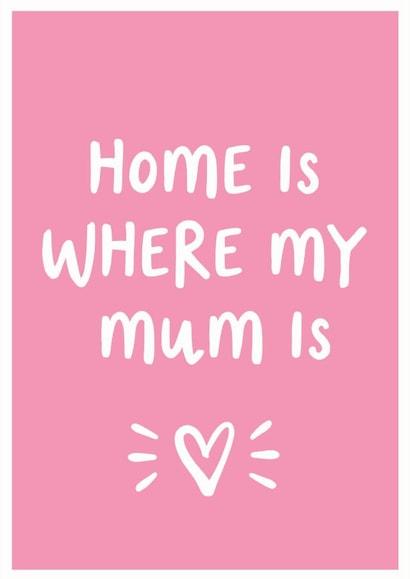 heart home Mothers Day Card 41030 created by Scribulous