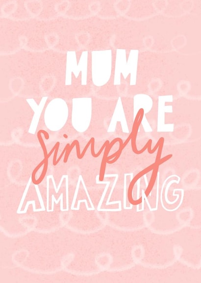 mum for mum Mothers Day Card 14444 created by Ooh I Like That Design