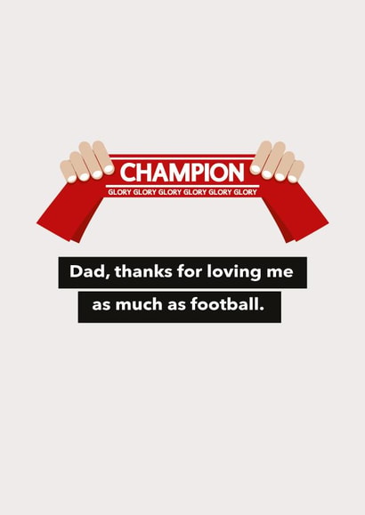 champion glory Birthday Card 44943 created by Kwirk Cards