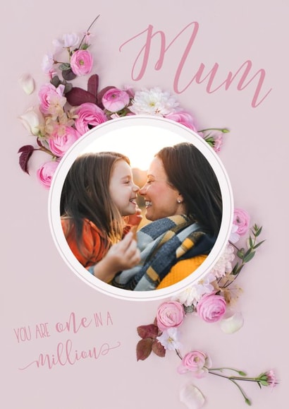 PC mum Mothers Day Personalised Photo Card 8398 created by Love Lila Photography