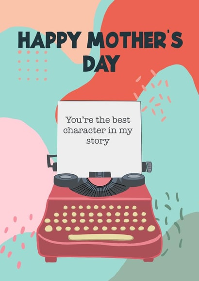 the best story Mothers Day Card 43448 created by Sara Fortune