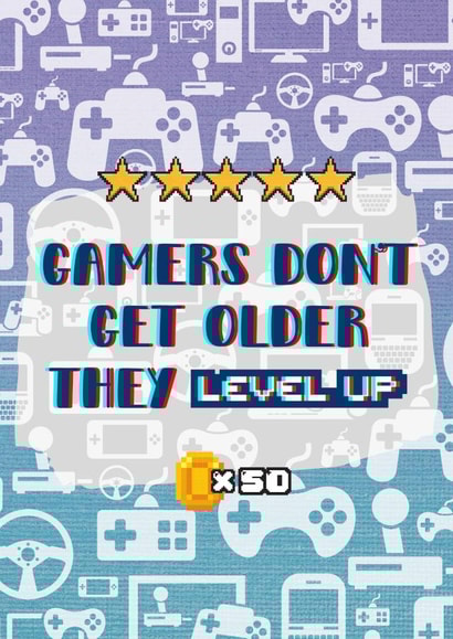 GAMER GAMING Birthday Card 21408 created by Trickyy