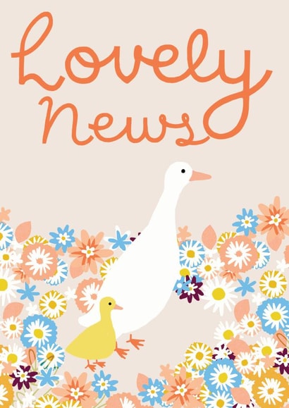 lovely news New Baby Card 21367 created by Francesca Iannaccone